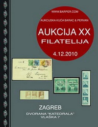 Barac Pervan aukcija filatelije